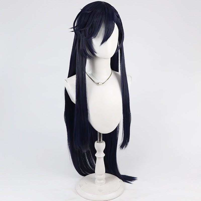 Brunhilde Cosplay Wig Record o - Anime Cosplay Blue Hair review and price